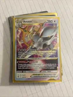 Arceus Vstar 123/172 2022 Pokemon World Championships Brilliant Stars MP TCG - Image 1