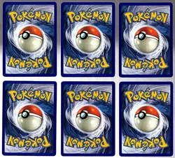 Pokemon 1st Edition Fossil Uncommon Common Lot of 6 Non-Holo WOTC - Image 2
