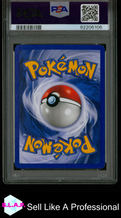 LAPRAS-HOLO 1ST EDITION POKEMON GERMAN FOSSIL 2000 10 PSA 8 - Image 2