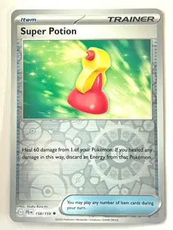 Super Potion 158/159 Reverse Holo Journey Together - Pokemon TCG - Near Mint NM - Image 3