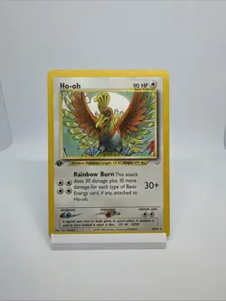 Pokemon TCG Ho-oh Neo Revelation 18/64 Regular 1st Edition Rare - Image 1