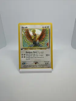 Pokemon TCG Ho-oh Neo Revelation 18/64 Regular 1st Edition Rare - Image 2