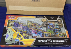 New +Sealed Pokemon TCG Lucario V & Tyranitar V Heavy Hitters Premium Collection - Image 2