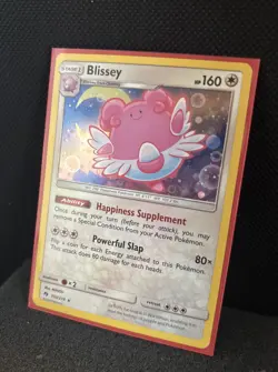 Pokemon TCG Blissey Sun & Moon Lost Thunder 153/214 Cosmos - Image 3