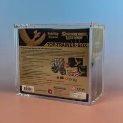 POKEMON SCHIMMERNDE LEGENDEN TOP TRAINER BOX 2017 GERMAN OVP SEALED - Image 3