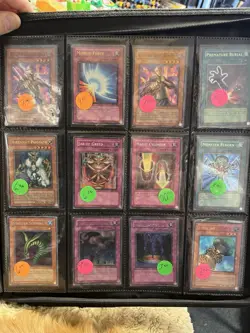 Vintage & Modern Yu-Gi-Oh Binder Collection Blue-Eyes Magician Girl Yugioh 400+ - Image 1