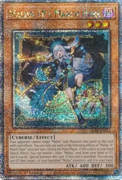 Yu-Gi-Oh! Maliss P March Hare ALIN-EN023 Quarter Century Secret Rare - Image 2