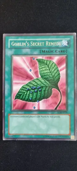 Goblin's Secret Remedy- Yugioh TCC - Rare - LP - Unlimited Edition - Free UK P&P - Image 1