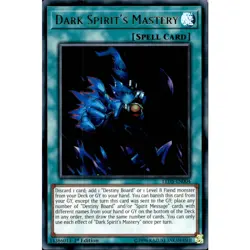 Dark Spirit's Mastery Yu-Gi-Oh! LED5-EN004 1st Ultra Rare - Image 1