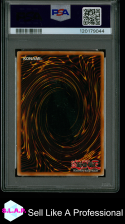 BLUE-EYES TOON DRGN. SRL-GERMAN YU-GI-OH! SPELL RULER 2003 G000 PSA 6 - Image 2