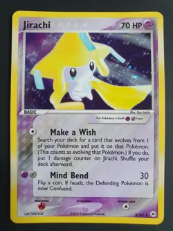 Jirachi 8/101 Holo - EX Hidden Legends Set - Pokemon Card - Excellent Condition - Image 1