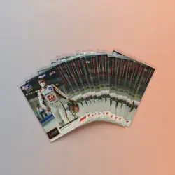 MICK SCHUMACHER TOPPS NOW 2021 FORMEL 1 HAAS F1 TEAM DEBUT RACE ROOKIE CARD LOT - Image 1
