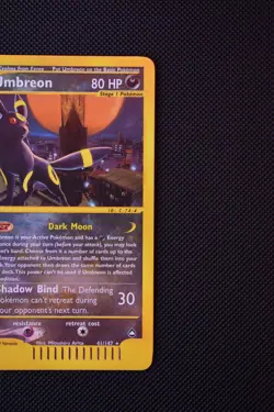 Umbreon 41/147 Aquapolis Reverse Holo Rare Pokemon Card - Image 3