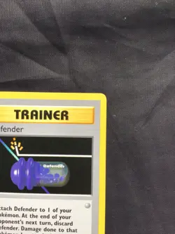 Pokemon Cards: Base Set 1st Edition Uncommon: Defender 80/102 - Image 3