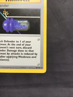 Pokemon Cards: Base Set 1st Edition Uncommon: Defender 80/102 - Image 4