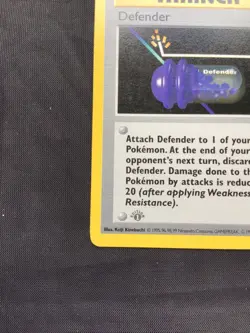 Pokemon Cards: Base Set 1st Edition Uncommon: Defender 80/102 - Image 5