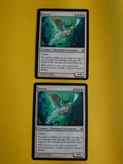 Purity x2 Creature Elemental Incarnation MTG 2 Card. Lorwyn. - Image 1