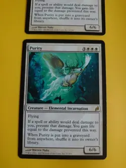Purity x2 Creature Elemental Incarnation MTG 2 Card. Lorwyn. - Image 2
