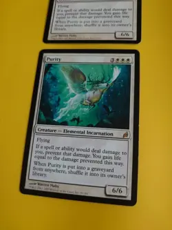 Purity x2 Creature Elemental Incarnation MTG 2 Card. Lorwyn. - Image 4