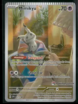 Mimikyu - (Pokemon Center Exclusive) Promo SV: Scarlet & Violet Promo Cards 075 - Image 1