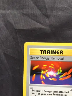 Pokemon Cards: Base Set Shadowless Rare: Super Energy Removal 79/102 - Image 2
