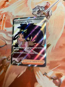 Pokemon TCG Journey Together Iris's Fighting Spirit Card 180/159 NM Condition - Image 2