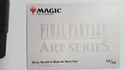 Terra, Herald of Hope Art Card Art Series: Final Fantasy Regular FFVI FF6 - Image 4
