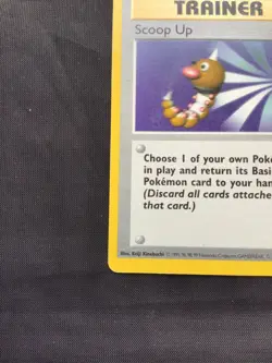 Pokemon Cards: Base Set Shadowless Rare: Scoop Up 78/102 - Image 5