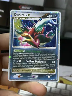 Darkrai LV.X DP19 Black Star Promo 2008 Holo Rare Pokemon Card TCG - Image 3