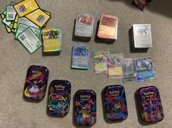 Pokemon TCG Mega Evolution 600 Cards Bulk Bundle Job Lot commons reverse holo ex - Image 1