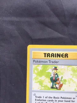 Pokemon Cards: Base Set Shadowless Rare: Pokemon Trader 77/102 - Image 2