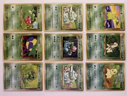 Vintage Pokemon Card Lot Japanese Pocket Monsters 1999 LP/MP WOTC Rares Base Set - Image 2