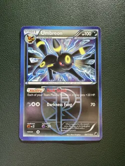 Pokemon TCG Umbreon 64/116 Non-Holo Rare Card Plasma Freeze 2013 NM/LP Condition - Image 1