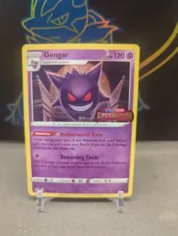Gengar SWSH241 NM Mint Lost Origin Prerelease SWSH Promo Stamp Card - Image 1