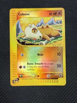 Cubone 103/165 Expedition 2002 Reverse Holo E-Series Pokemon Card TCG - Image 1