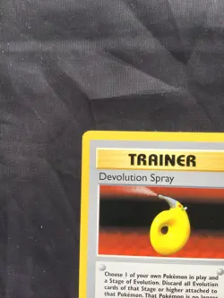 Pokemon Cards: Base Set Shadowless Rare: Devolution Spray 72/102 - Image 2