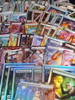 MAGIC THE GATHERING UNSTABLE CARD LOT Foils And Regular COLLECTION MTG X200 - Image 1