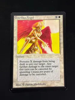 Magic The Gathering: Beta Guardian Angel MTG Beta - Image 1