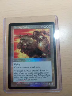 Blazing Archon Foil Retro Frame Rare, Ravnica Remastered #302, MTG Magic - Image 1