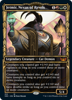 Near Mint x 1 Jetmir, Nexus of Revels - Foil - Showcase Streets of New Capenna V - Image 1