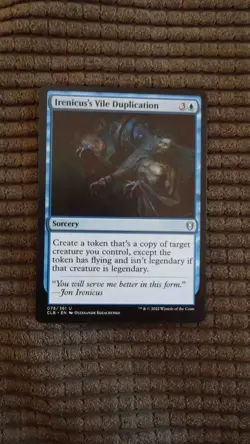 Magic: the Gathering / MtG Irenicus's Vile Duplication x1 Baldur's Gate - Image 1
