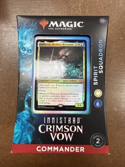Magic The Gathering Innistrad Crimson Vow Spirit Squadron Commander Sealed - Image 1