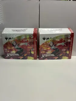 Magic the Gathering (MTG) Spider-Man Collector Booster Box SEALED X2 LOT - Image 1