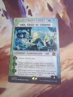 MTG Oko, Thief of Crowns (50) | NM | Outlaws Thunder Junction {OTP} - Image 1