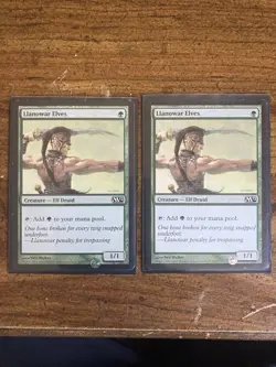 2x - Llanowar Elves - Magic 2012 (M12) - LP - MTG - Magic The Gathering - Reg - Image 1