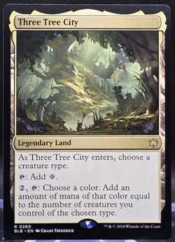 Three Tree City #260 Bloomburrow Regular Rare - Image 1