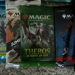 Magic the gathering Sealed lot of packs and commander deck New - Image 2