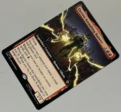 MTG Marvel’s Spider-Man Electro Legendary Creature RARE REGULAR #0260 - Image 3