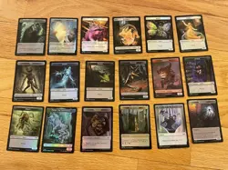 FOIL Complete Token Set - MTG Duskmourn - NM - Image 1