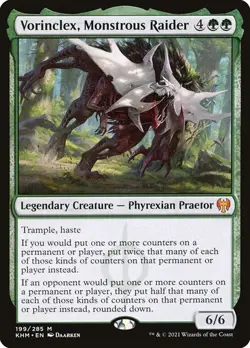 Vorinclex, Monstrous Raider - KHM - NM - Magic The Gathering - MTG - Image 1